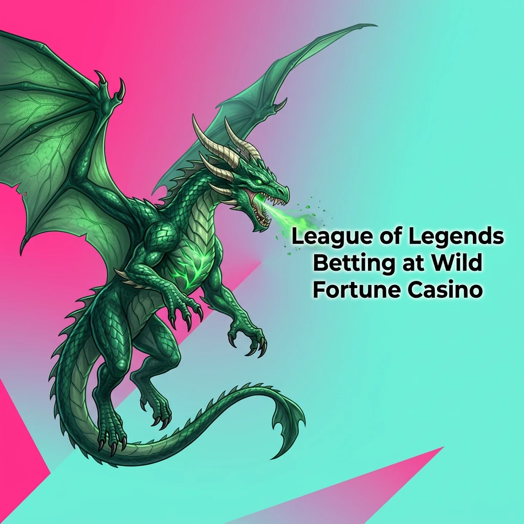 League of Legends esports betting at Wild Fortune Casino showing LoL tournament options and match betting markets