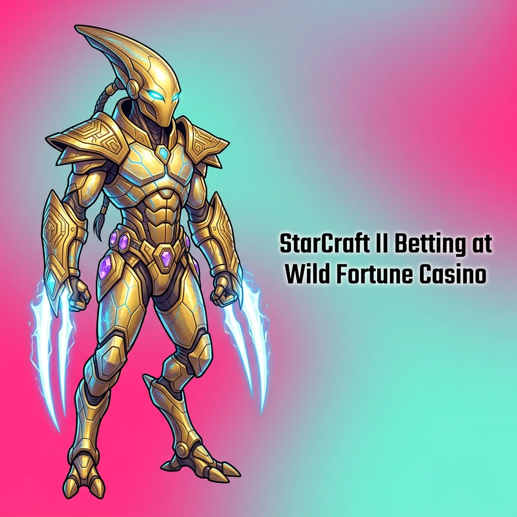 StarCraft II betting markets at Wild Fortune Casino covering IEM, GSL, and ESL Pro Tour tournaments