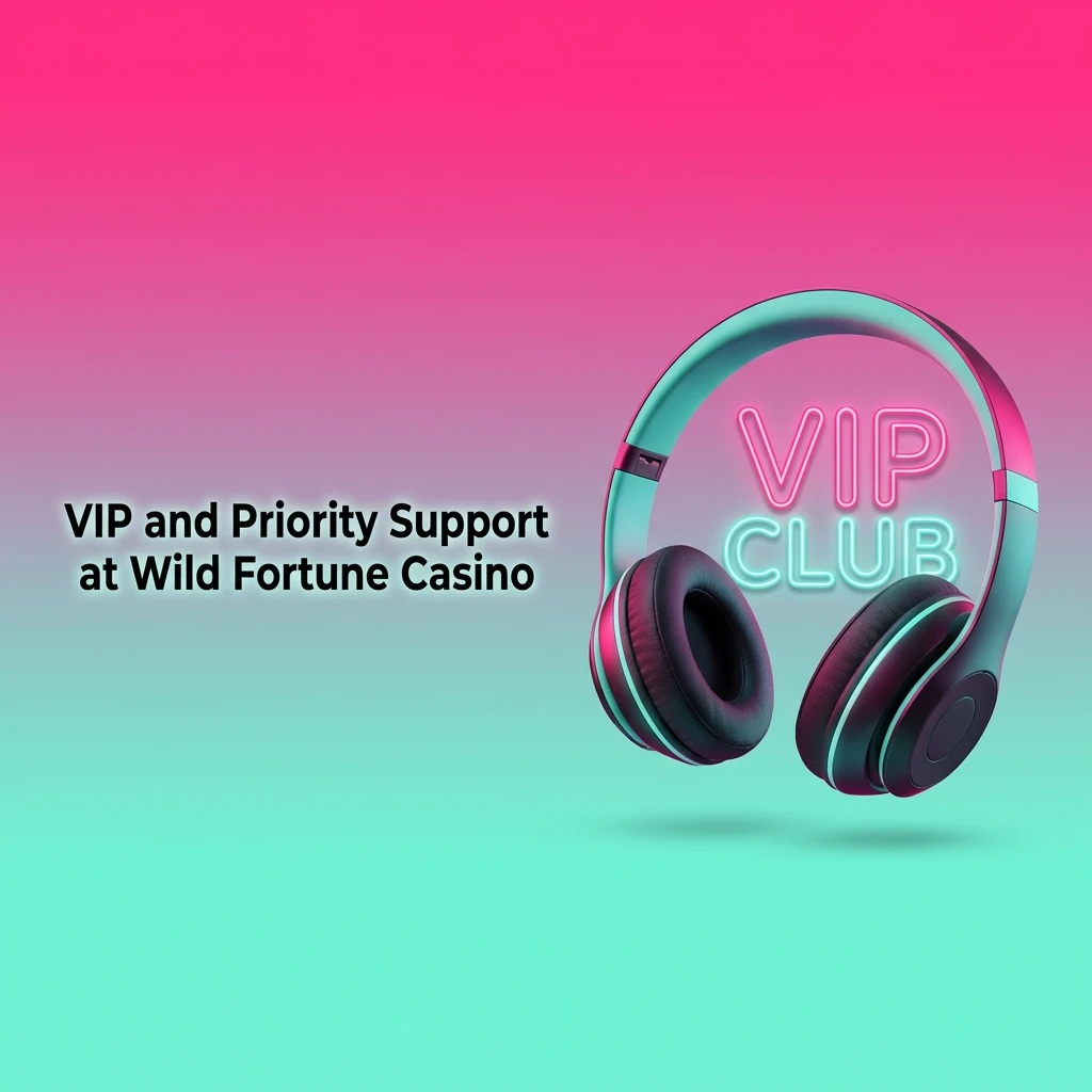 VIP member receiving personalized priority support at Wild Fortune Casino with faster response times and dedicated service